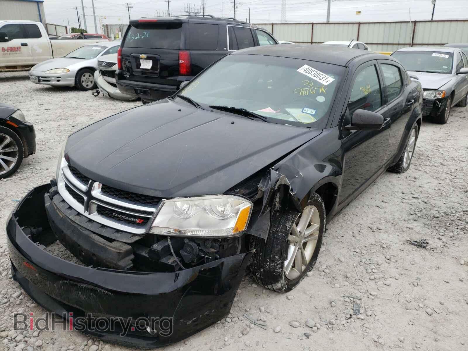 2011 DODGE AVENGER - VIN: 1B3BD1FG6BN587674 - Фото 2