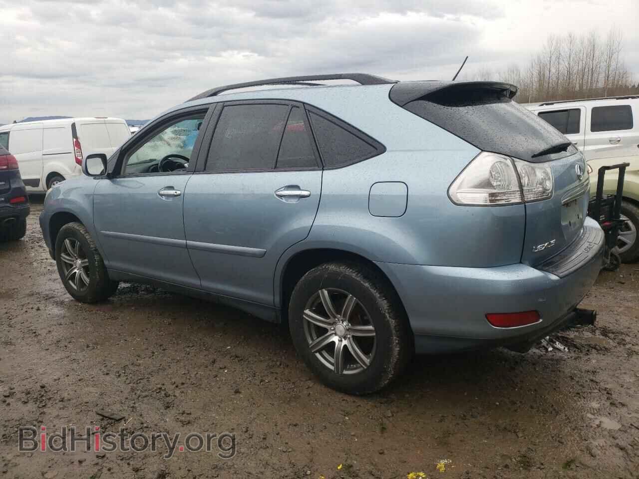 Report 2T2GK31U58C052510 LEXUS RX350 2008 BLUE GAS - price and damage ...