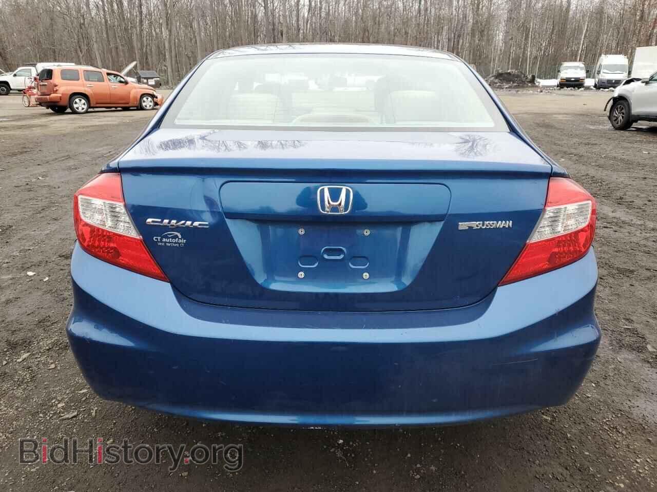 2012 HONDA CIVIC - VIN: 2HGFB2F87CH511168 - Фото 6