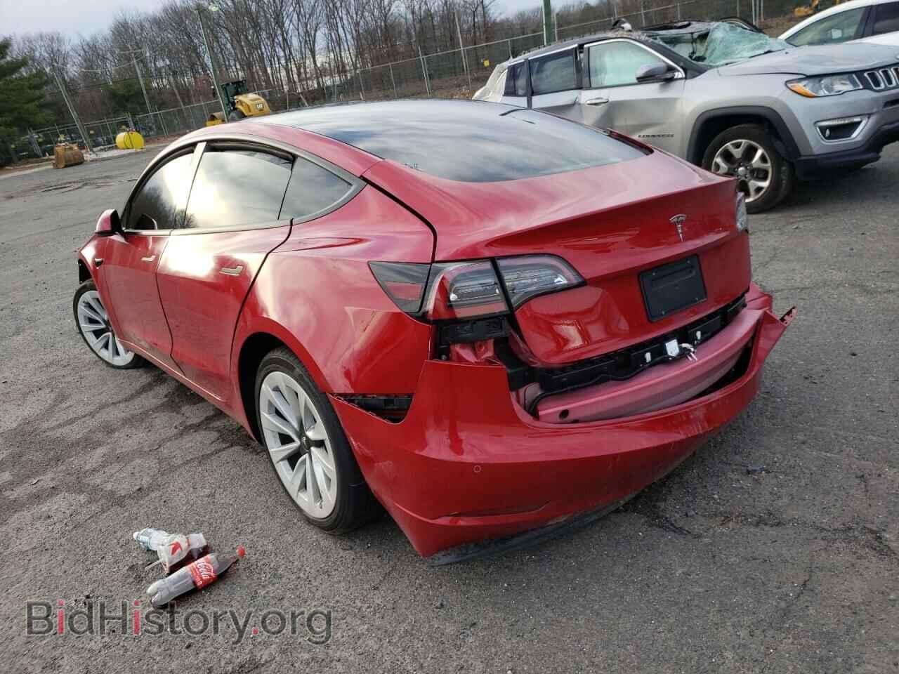 2022 TESLA MODEL 3 - VIN: 5YJ3E1EA4NF371046 - Фото 2