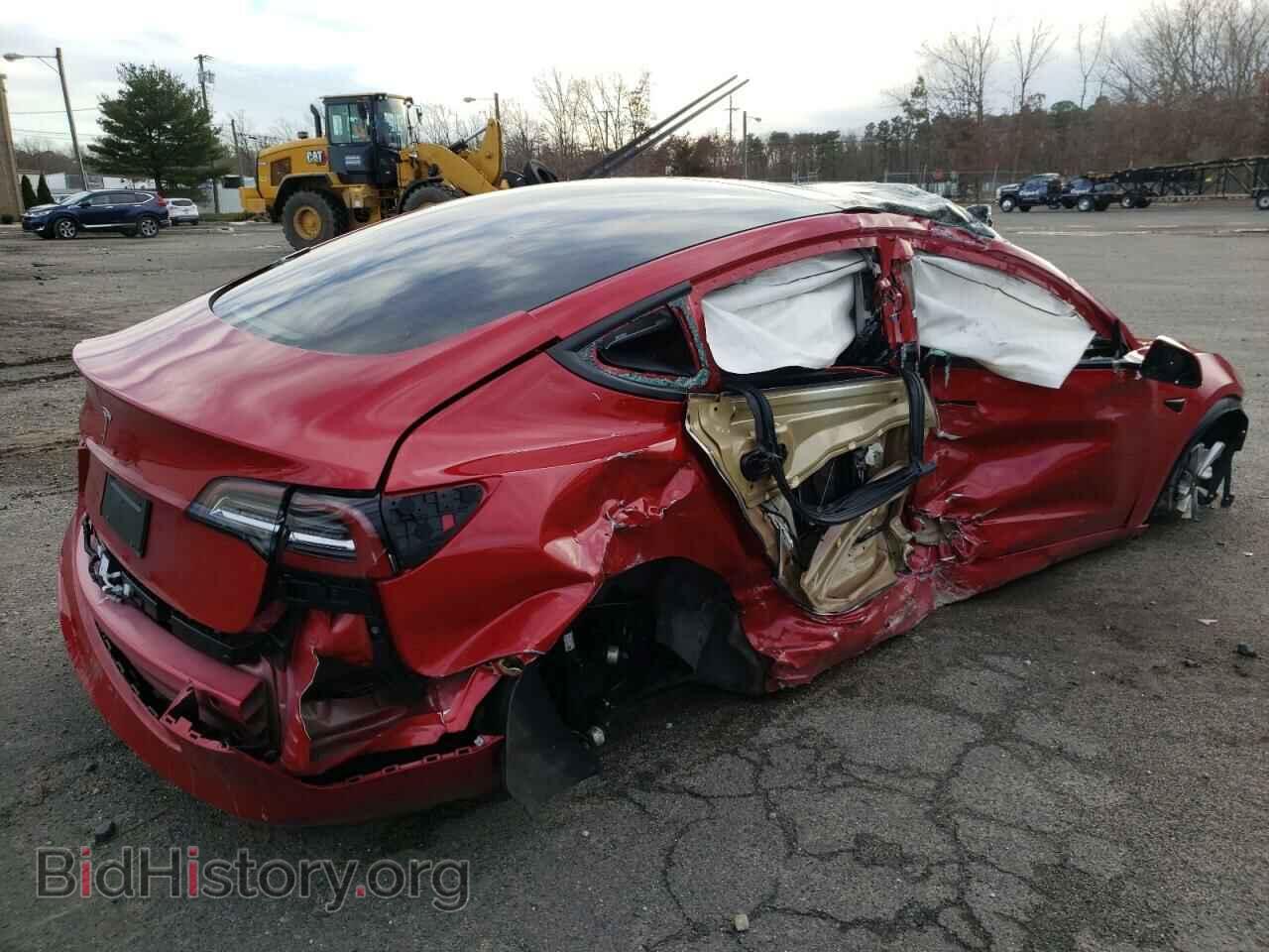 2022 TESLA MODEL 3 - VIN: 5YJ3E1EA4NF371046 - Фото 3