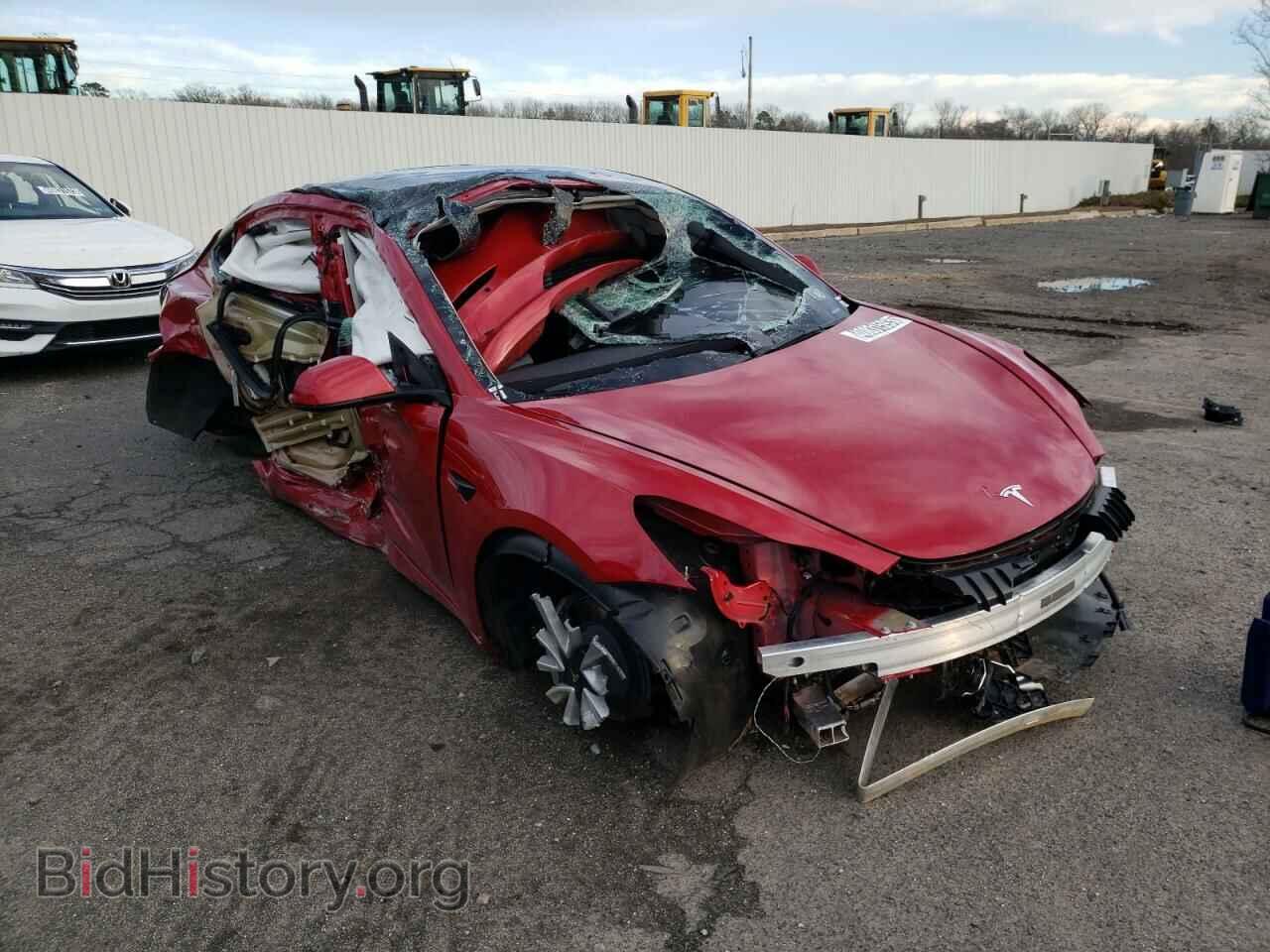 2022 TESLA MODEL 3 - VIN: 5YJ3E1EA4NF371046 - Фото 4