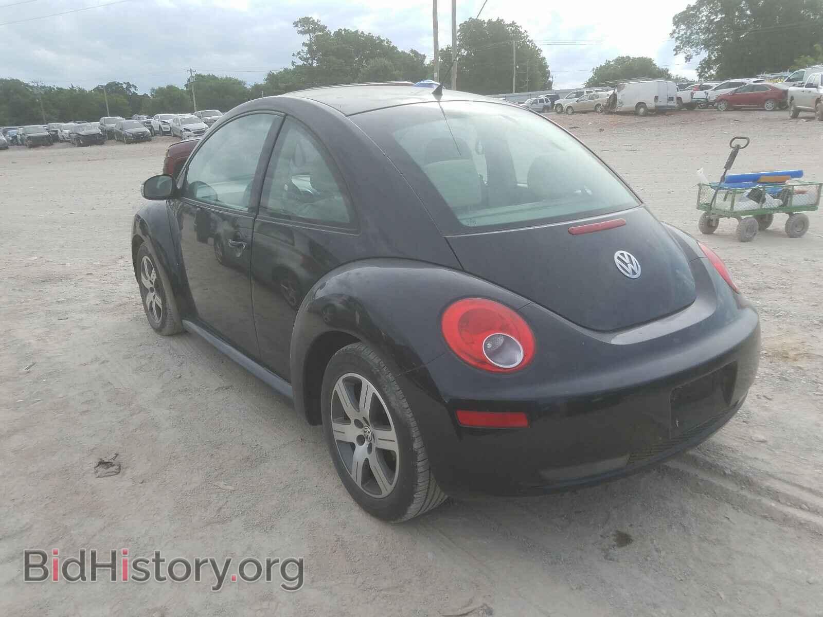 2006 VOLKSWAGEN BEETLE - VIN: 3VWPW31C06M406807 - Фото 3