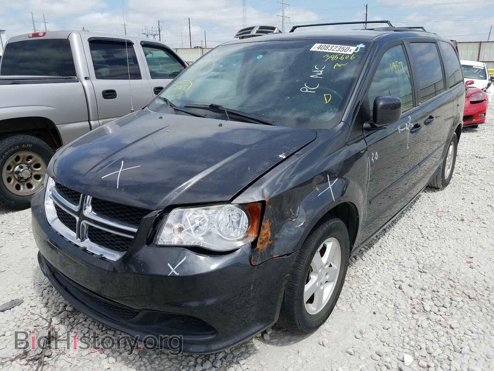 2012 DODGE CARAVAN - VIN: 2C4RDGCG8CR385606 - Фото 2