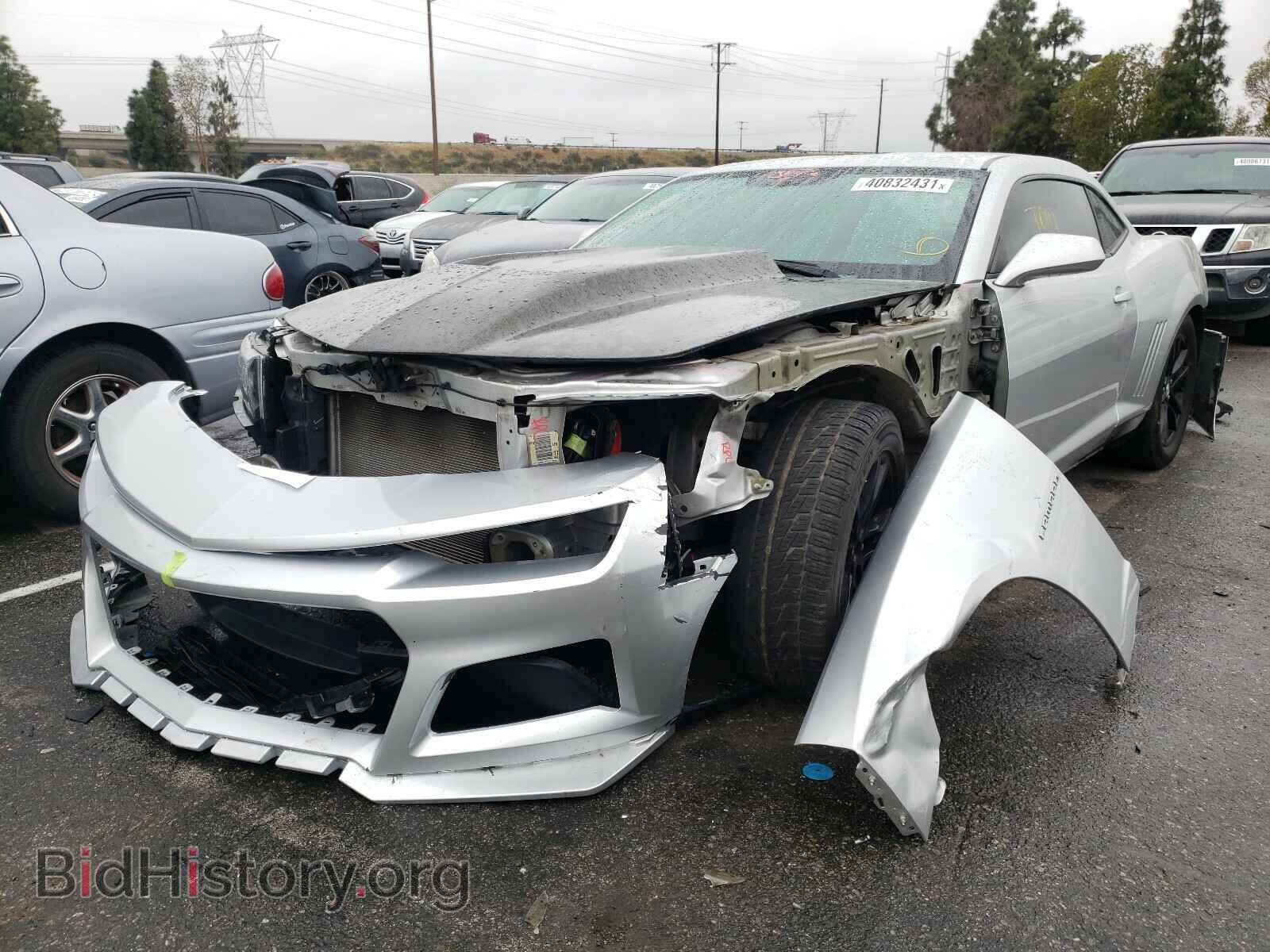 2014 CHEVROLET CAMARO - VIN: 2G1FA1E33E9276128 - Фото 2