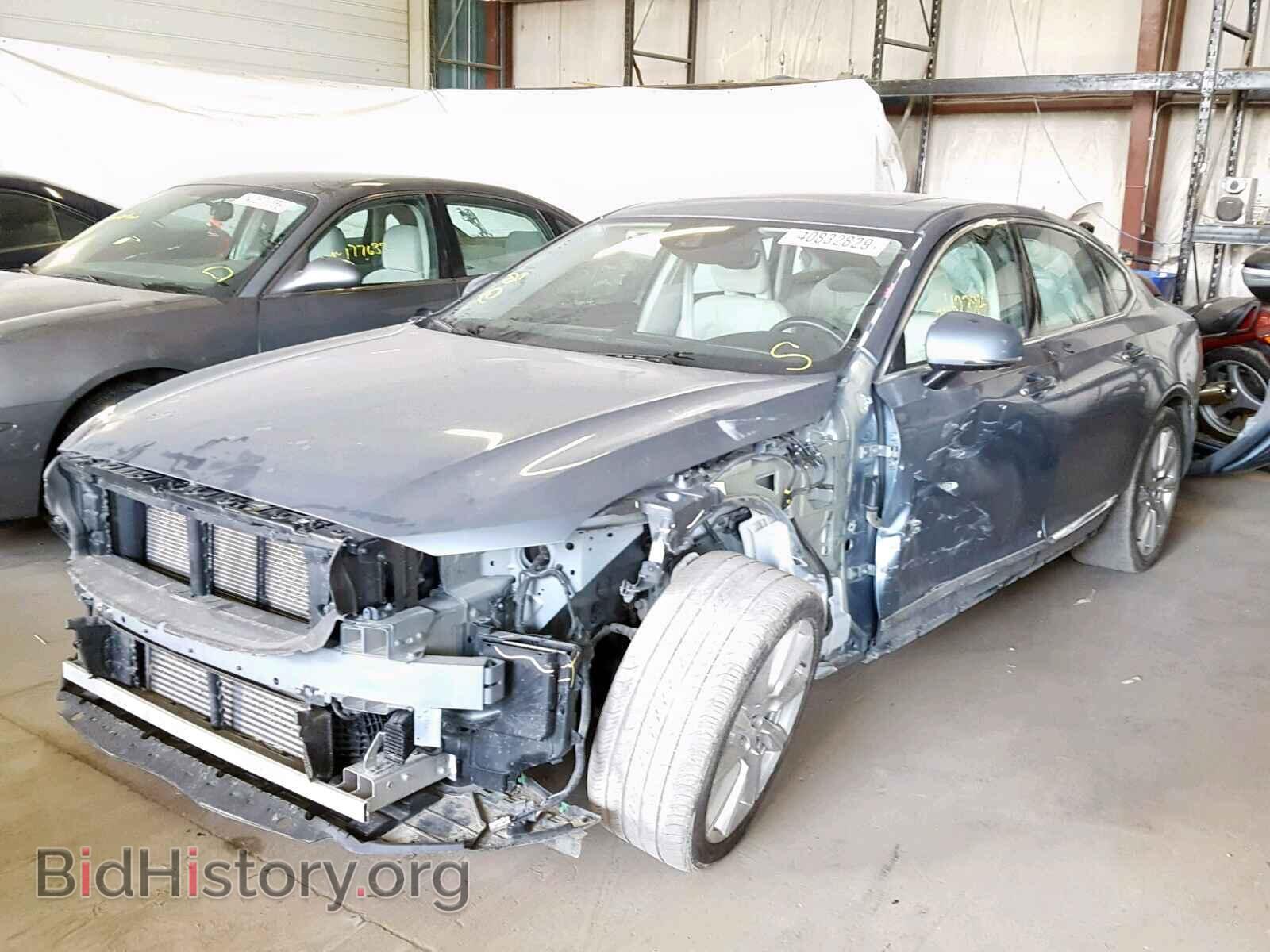 2017 VOLVO S90 - VIN: YV1A22MLXH1017113 - Фото 2
