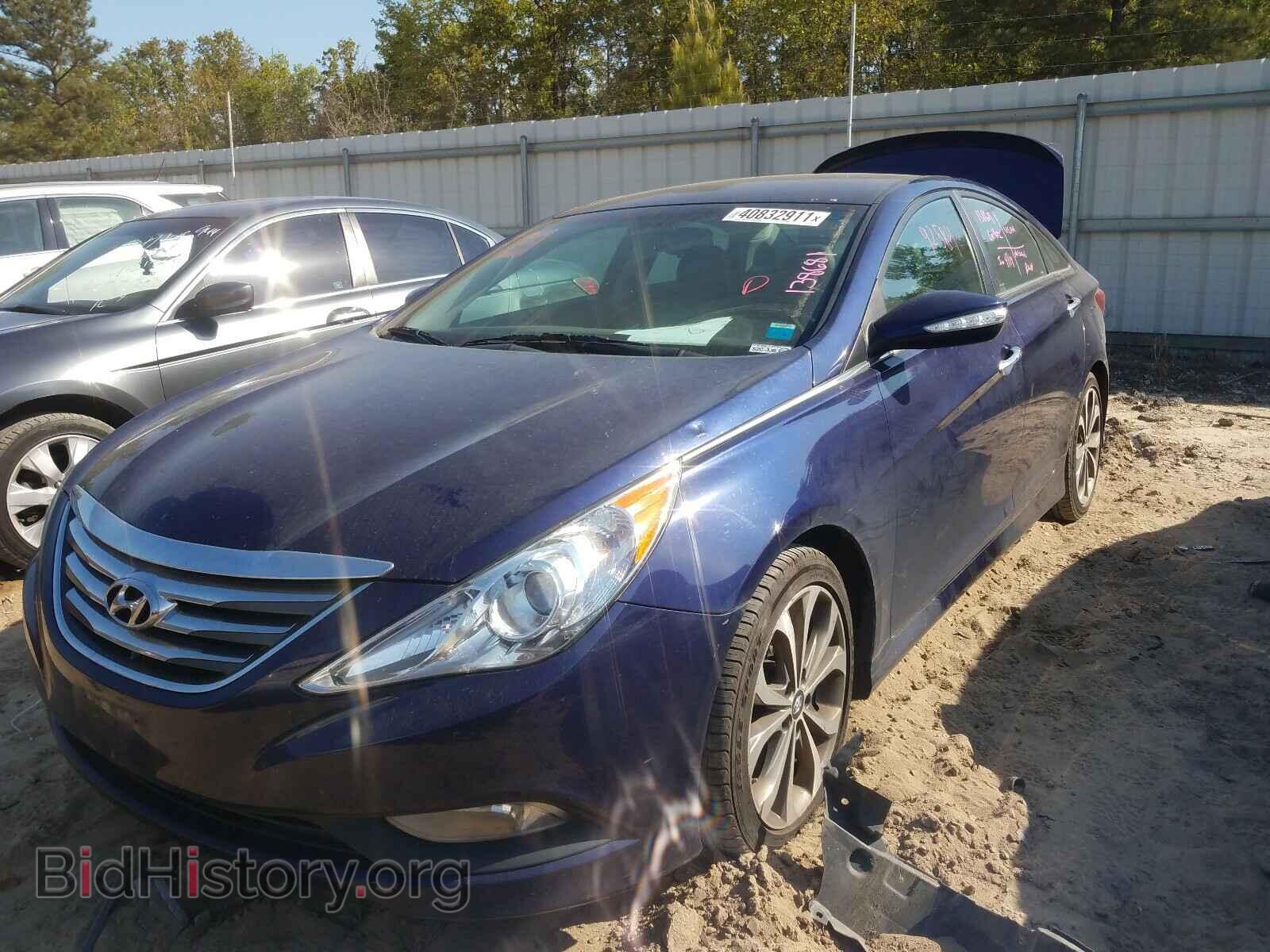 2014 HYUNDAI SONATA - VIN: 5NPEC4AC4EH830794 - Фото 2