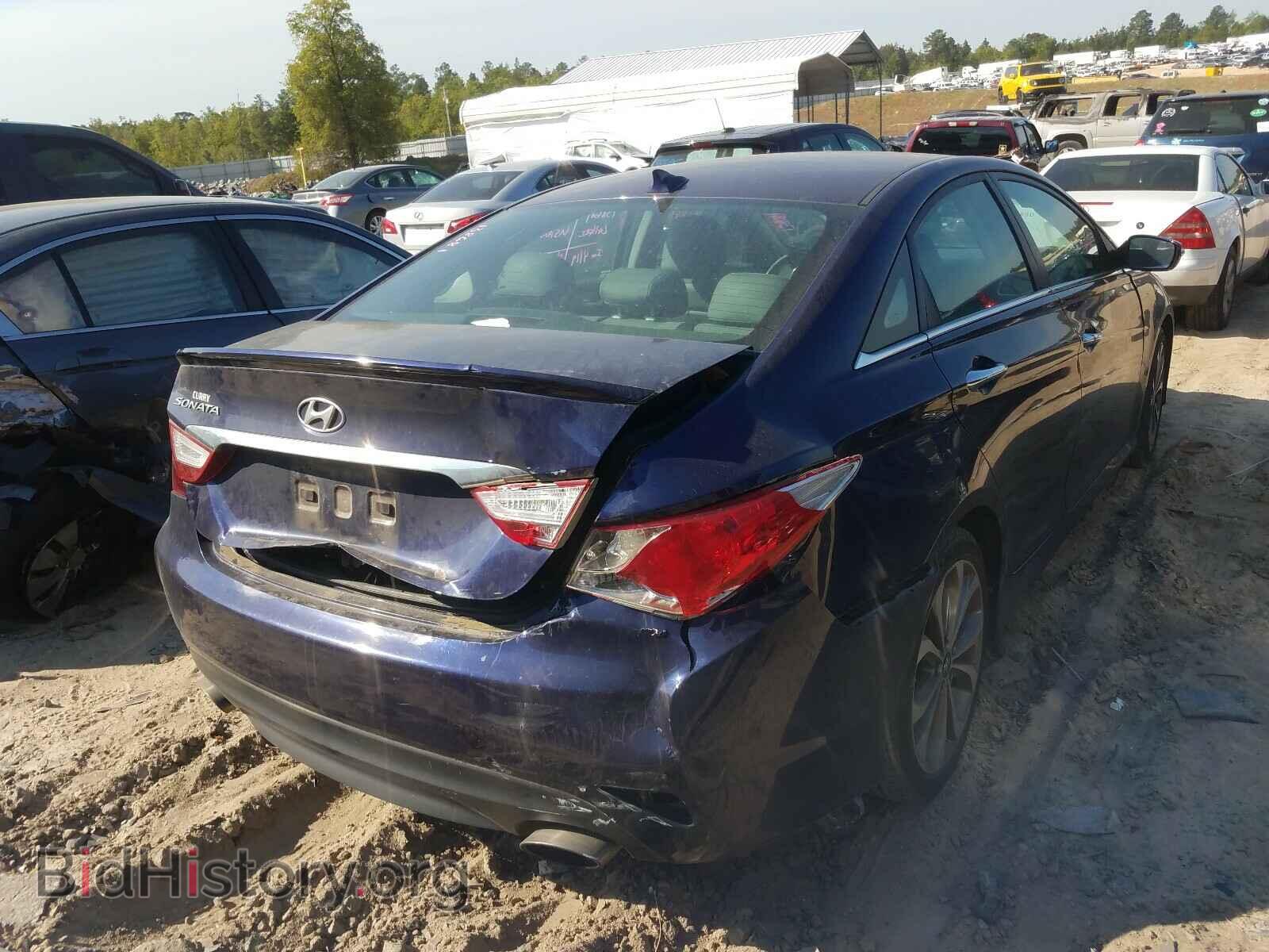 2014 HYUNDAI SONATA - VIN: 5NPEC4AC4EH830794 - Фото 4