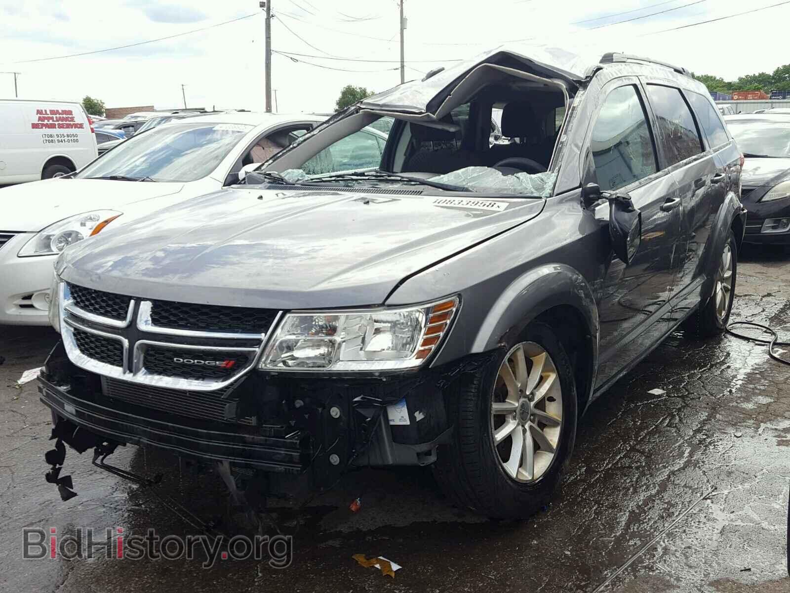 2013 DODGE JOURNEY - VIN: 3C4PDCBB3DT518163 - Фото 2