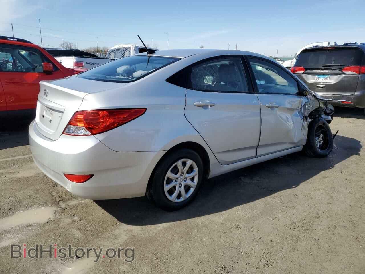 2014 HYUNDAI ACCENT - VIN: KMHCT4AE4EU671205 - Фото 3