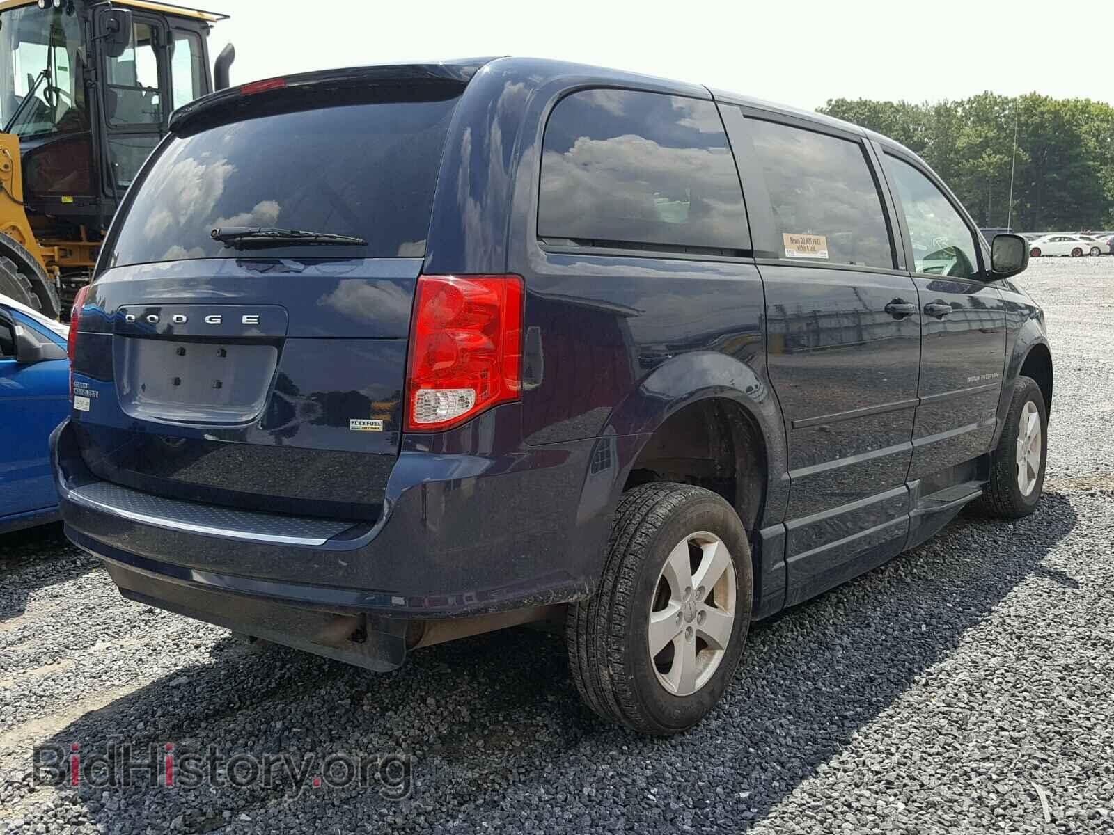 2013 DODGE CARAVAN - VIN: 2C4RDGBG3DR628385 - Фото 4