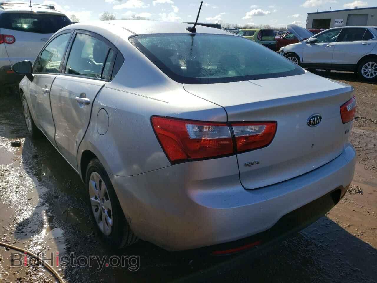 2012 KIA RIO - VIN: KNADM4A39C6087112 - Фото 3