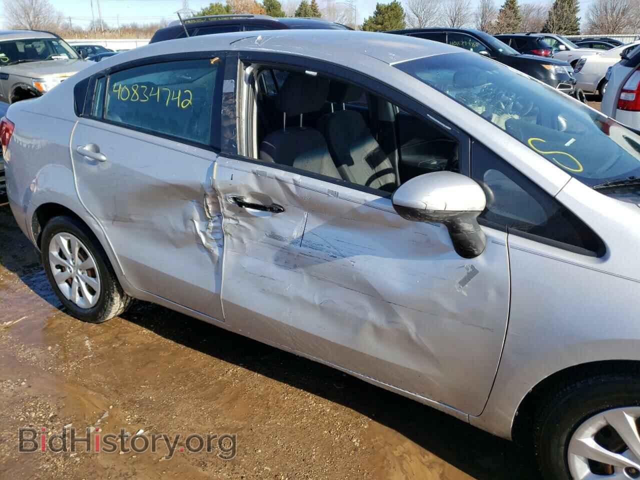 2012 KIA RIO - VIN: KNADM4A39C6087112 - Фото 9