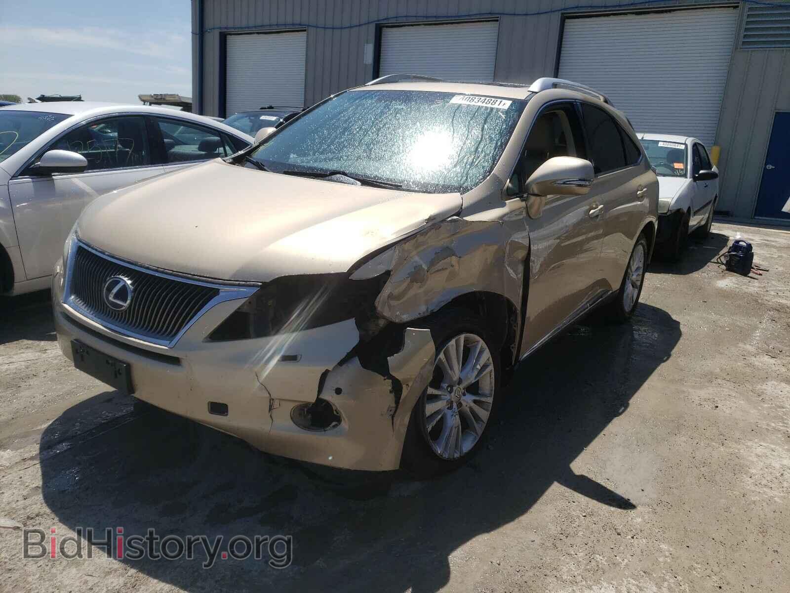 2010 LEXUS RX450 - VIN: JTJBC1BA6A2026441 - Фото 2