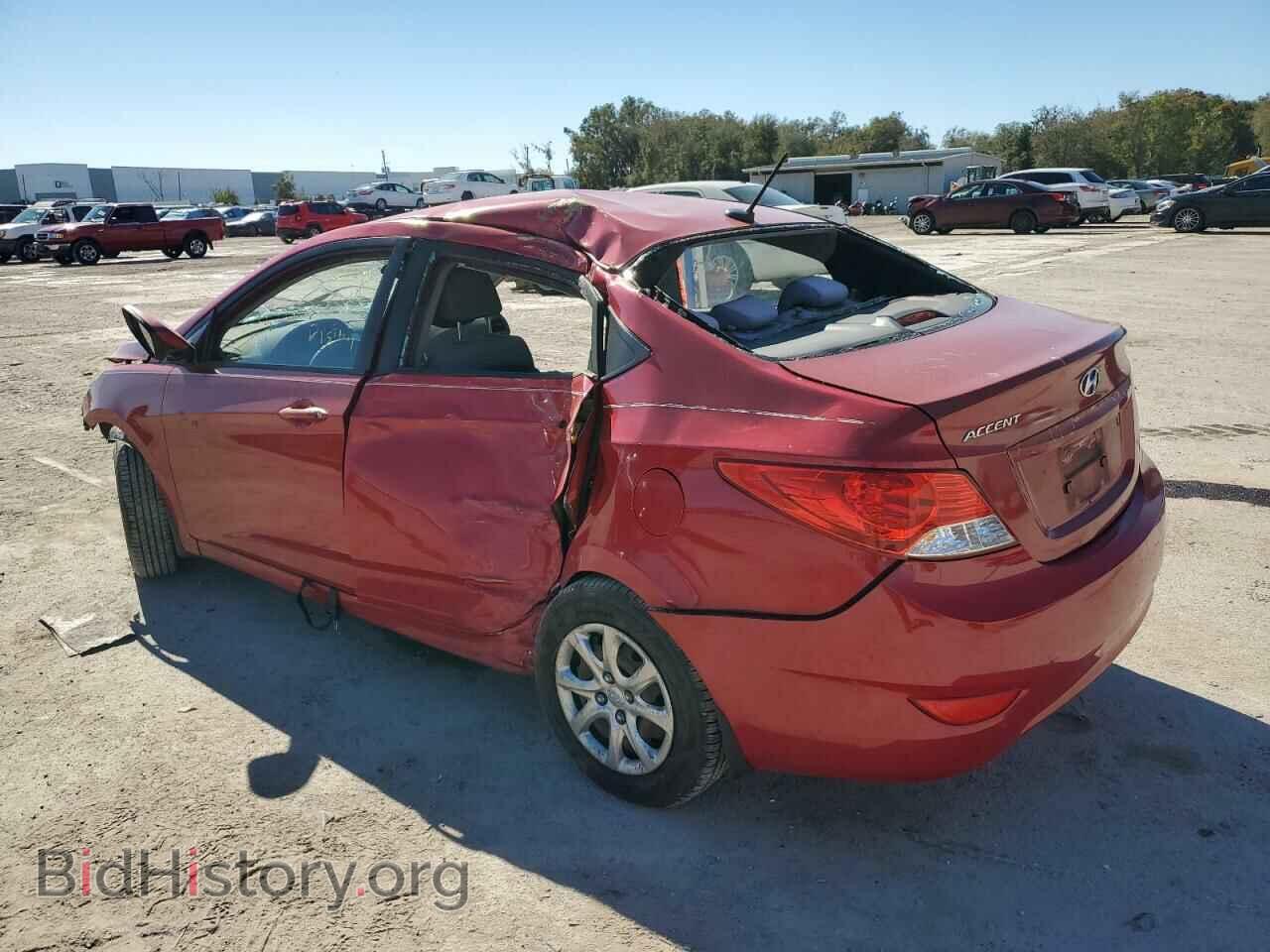 2013 HYUNDAI ACCENT - VIN: KMHCT4AE7DU316513 - Фото 2
