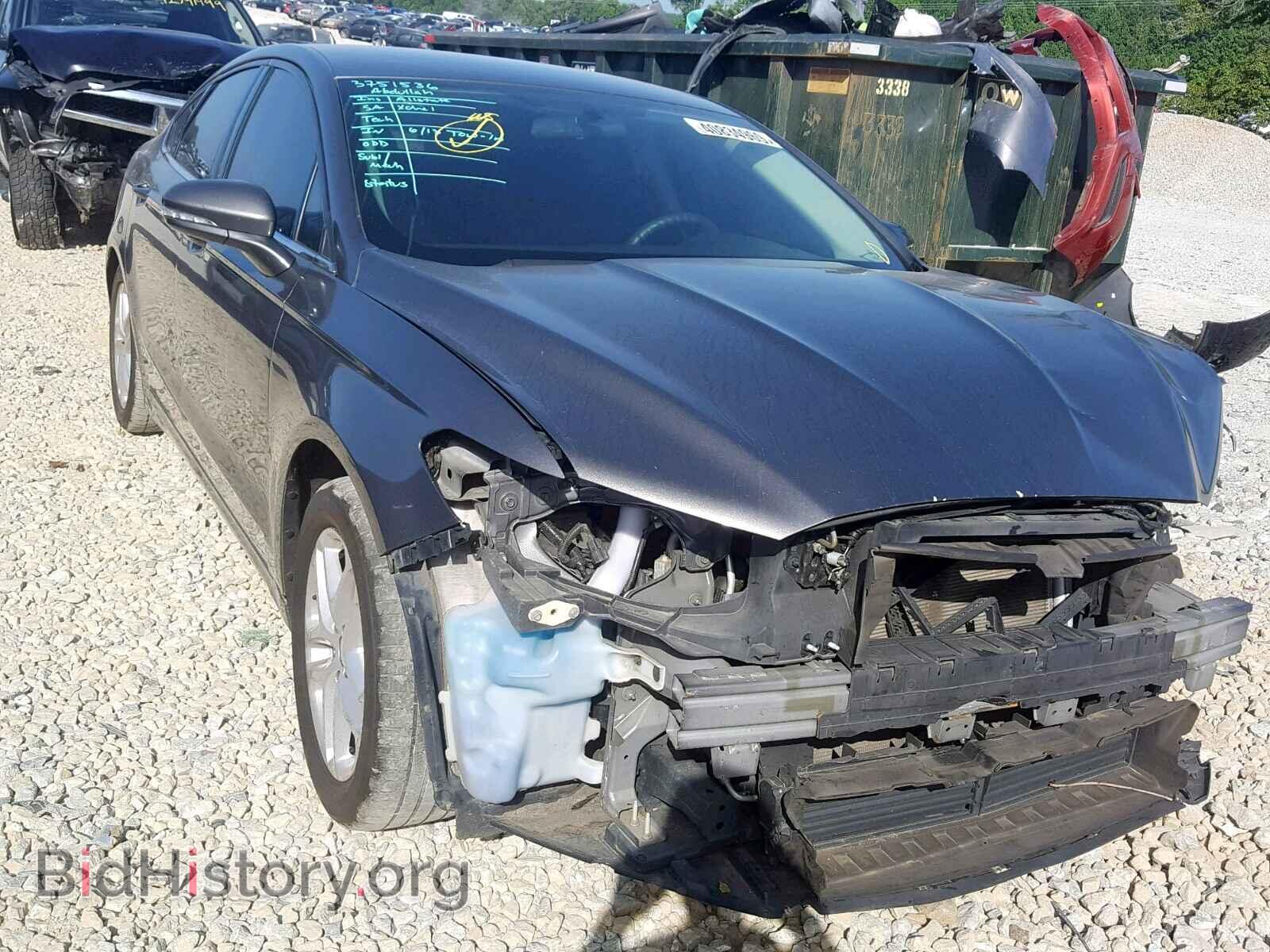 Фотография 1FA6P0H79E5387283 - FORD FUSION SE 2014