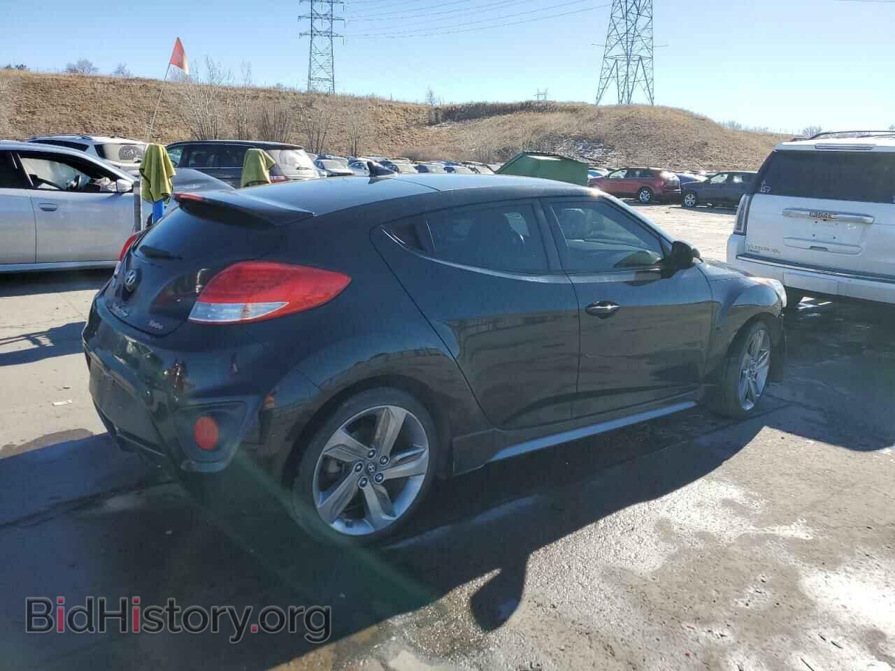 2015 HYUNDAI VELOSTER - VIN: KMHTC6AE2FU240634 - Фото 3