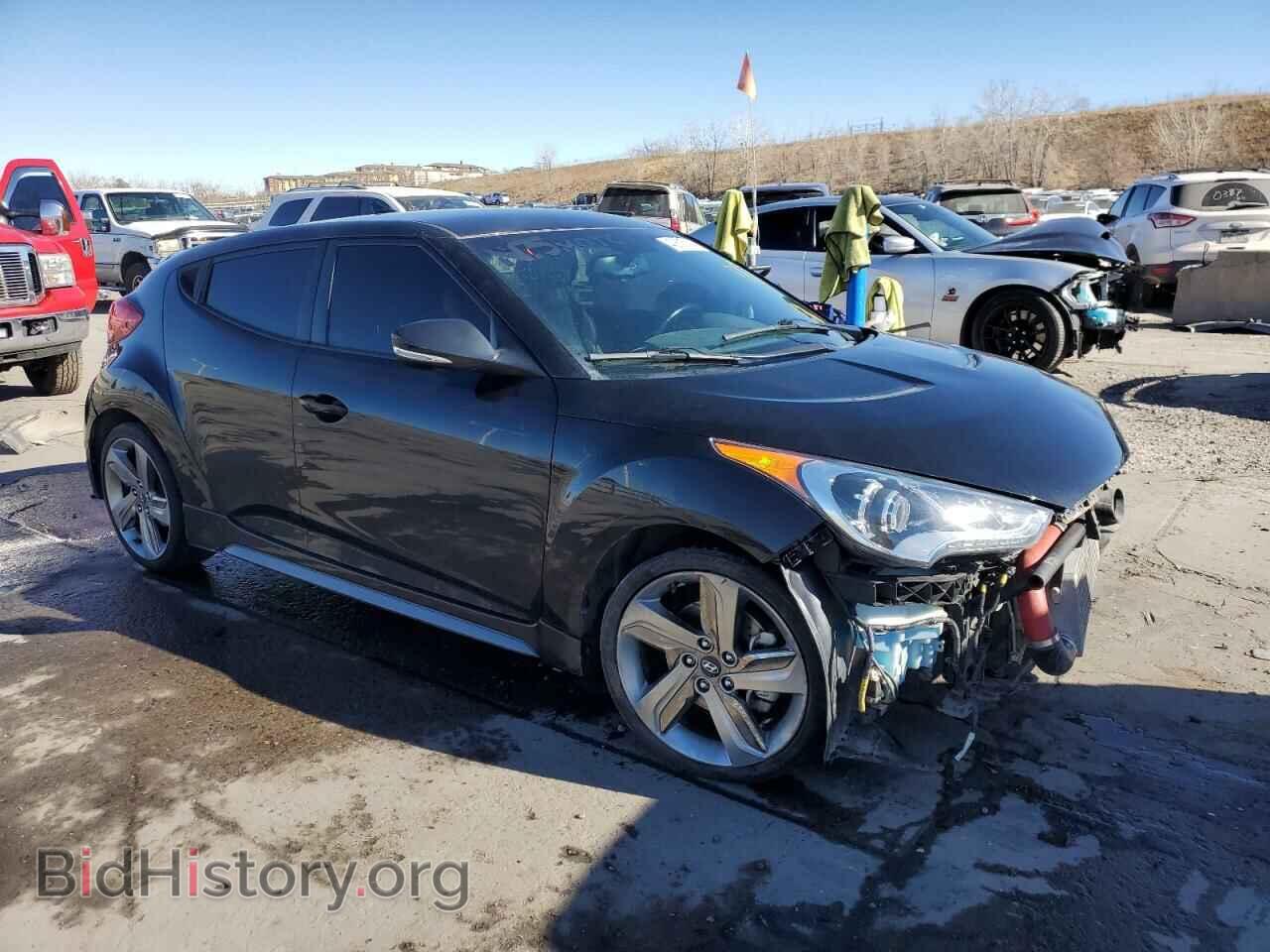 2015 HYUNDAI VELOSTER - VIN: KMHTC6AE2FU240634 - Фото 4