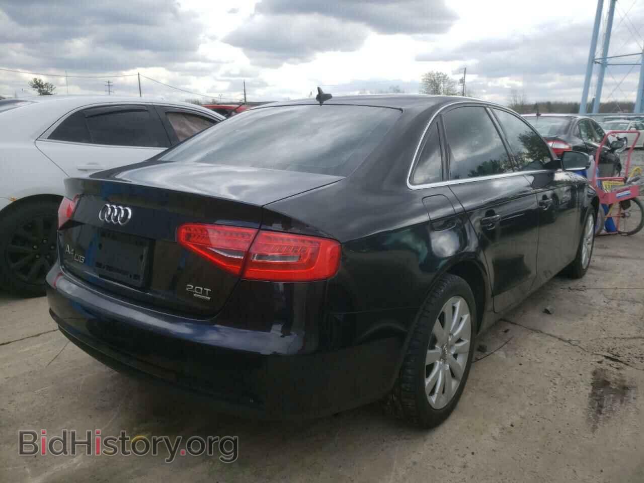 2013 AUDI A4 - VIN: WAUBFAFL0DN006725 - Фото 4