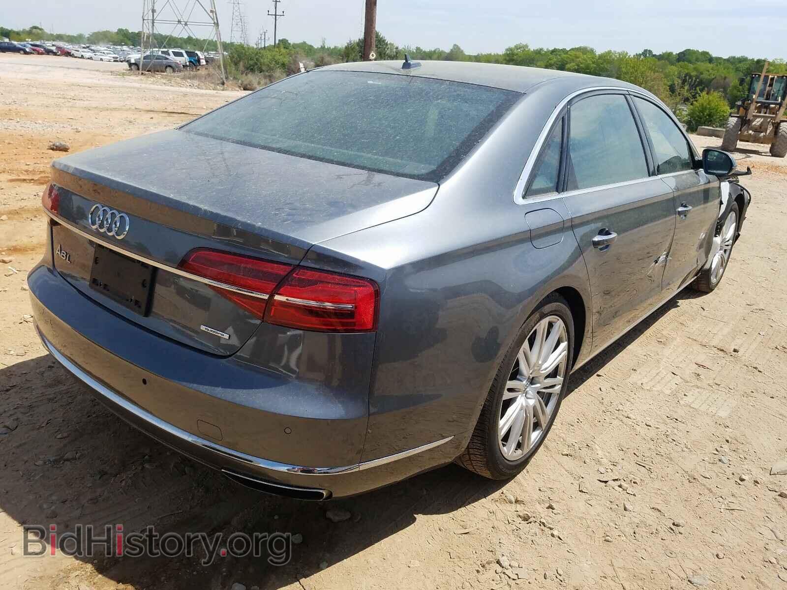 2015 AUDI A8 - VIN: WAU3GAFD4FN021158 - Фото 4