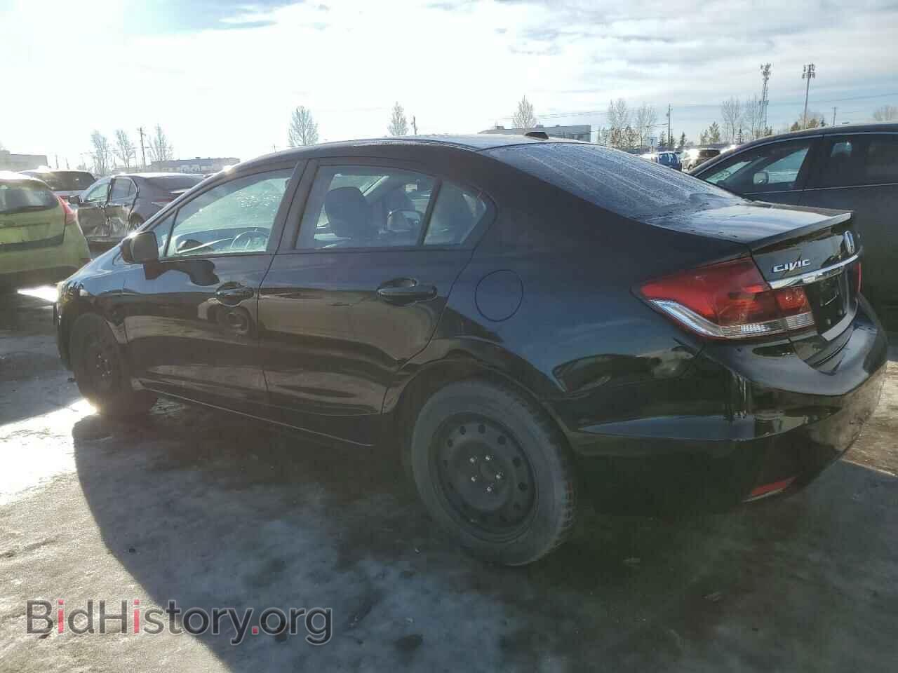 2014 HONDA CIVIC - VIN: 2HGFB2F76EH037207 - Фото 2