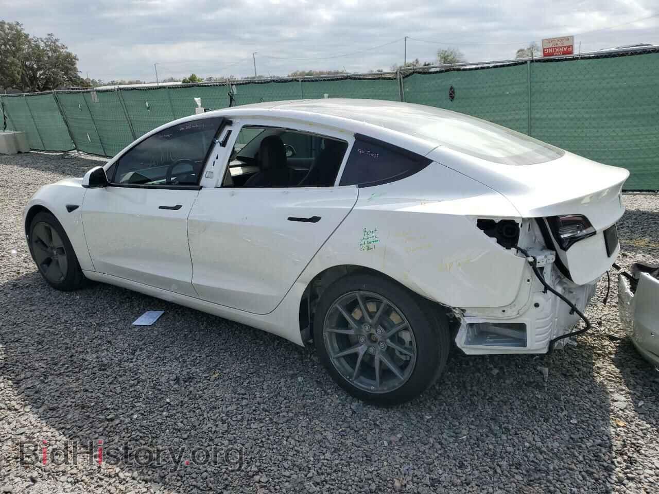 2022 TESLA MODEL 3 - VIN: 5YJ3E1EB2NF184199 - Фото 2