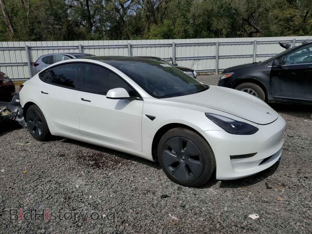 2022 TESLA MODEL 3 - VIN: 5YJ3E1EB2NF184199 - Фото 4