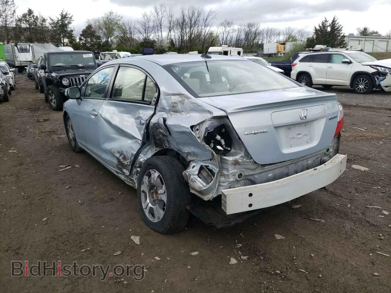 2012 HONDA CIVIC - VIN: JHMFB4F39CS002804 - Фото 3