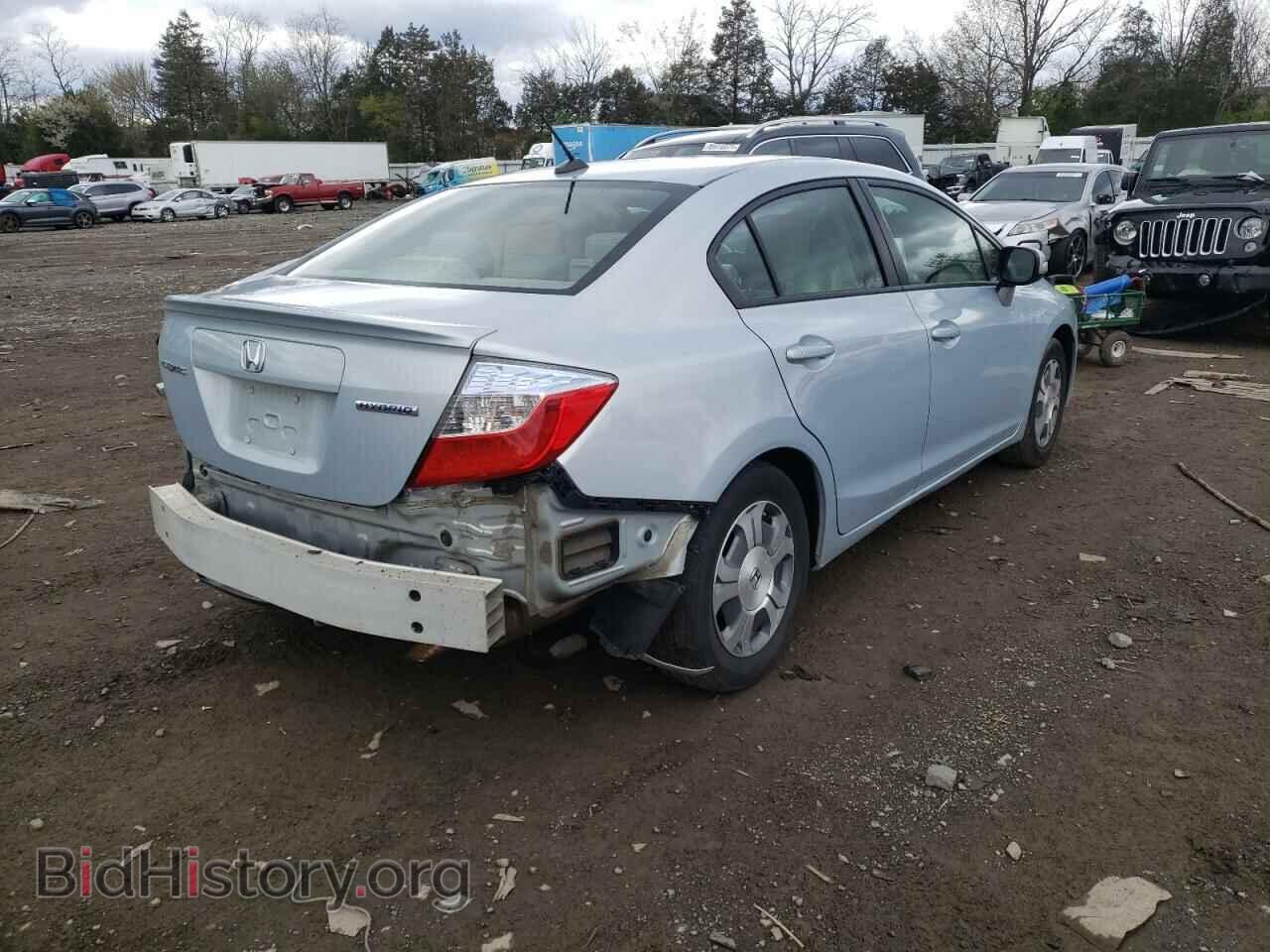 2012 HONDA CIVIC - VIN: JHMFB4F39CS002804 - Фото 4