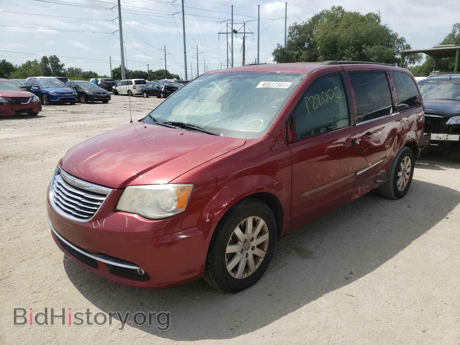 2014 CHRYSLER MINIVAN - VIN: 2C4RC1BG1ER131935 - Фото 2