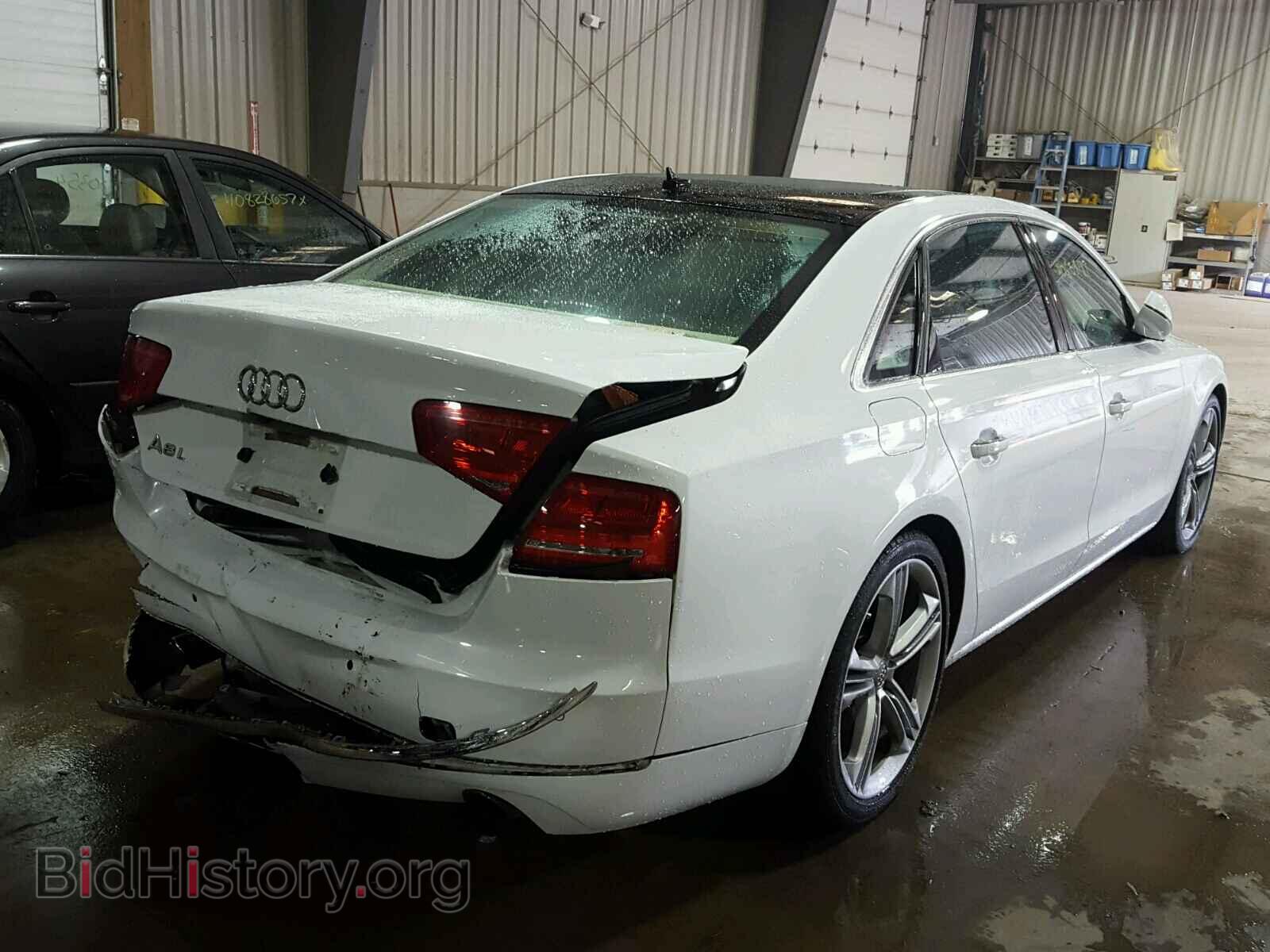 2014 AUDI A8 - VIN: WAURGAFD7EN003911 - Фото 4
