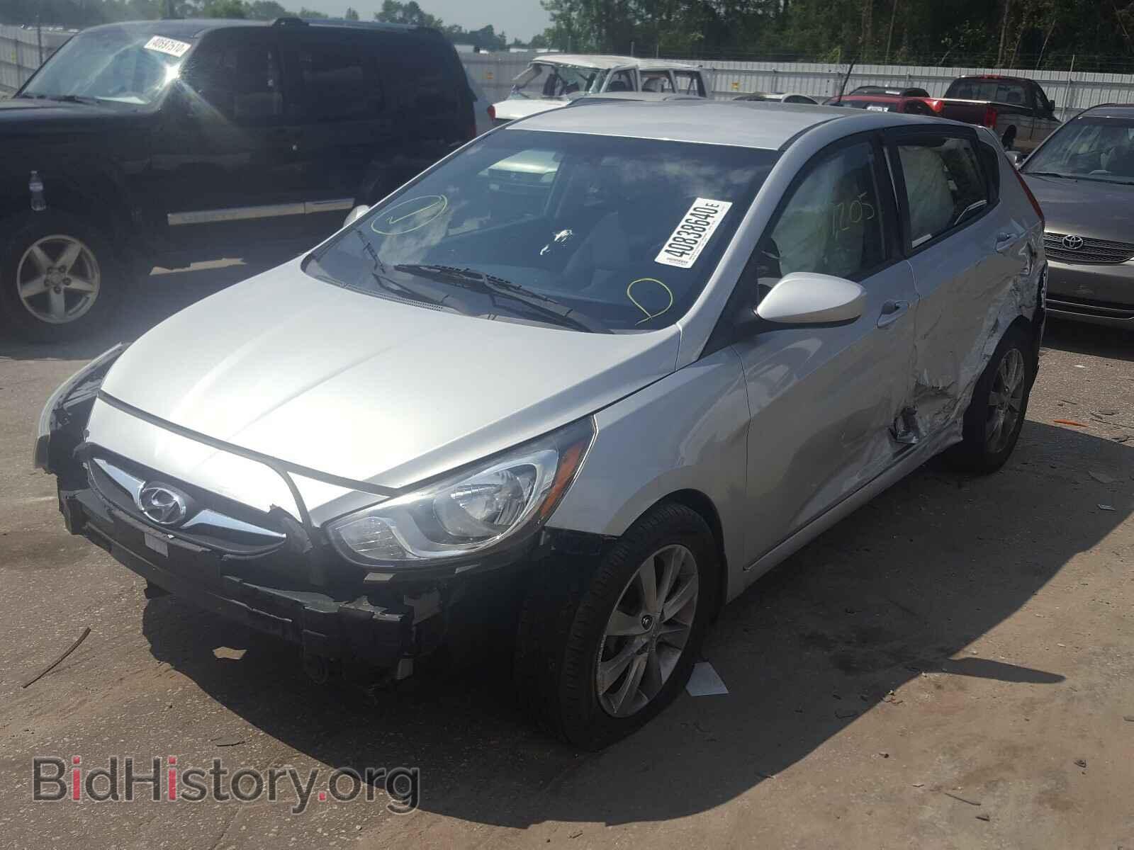 2012 HYUNDAI ACCENT - VIN: KMHCU5AE8CU043194 - Фото 2