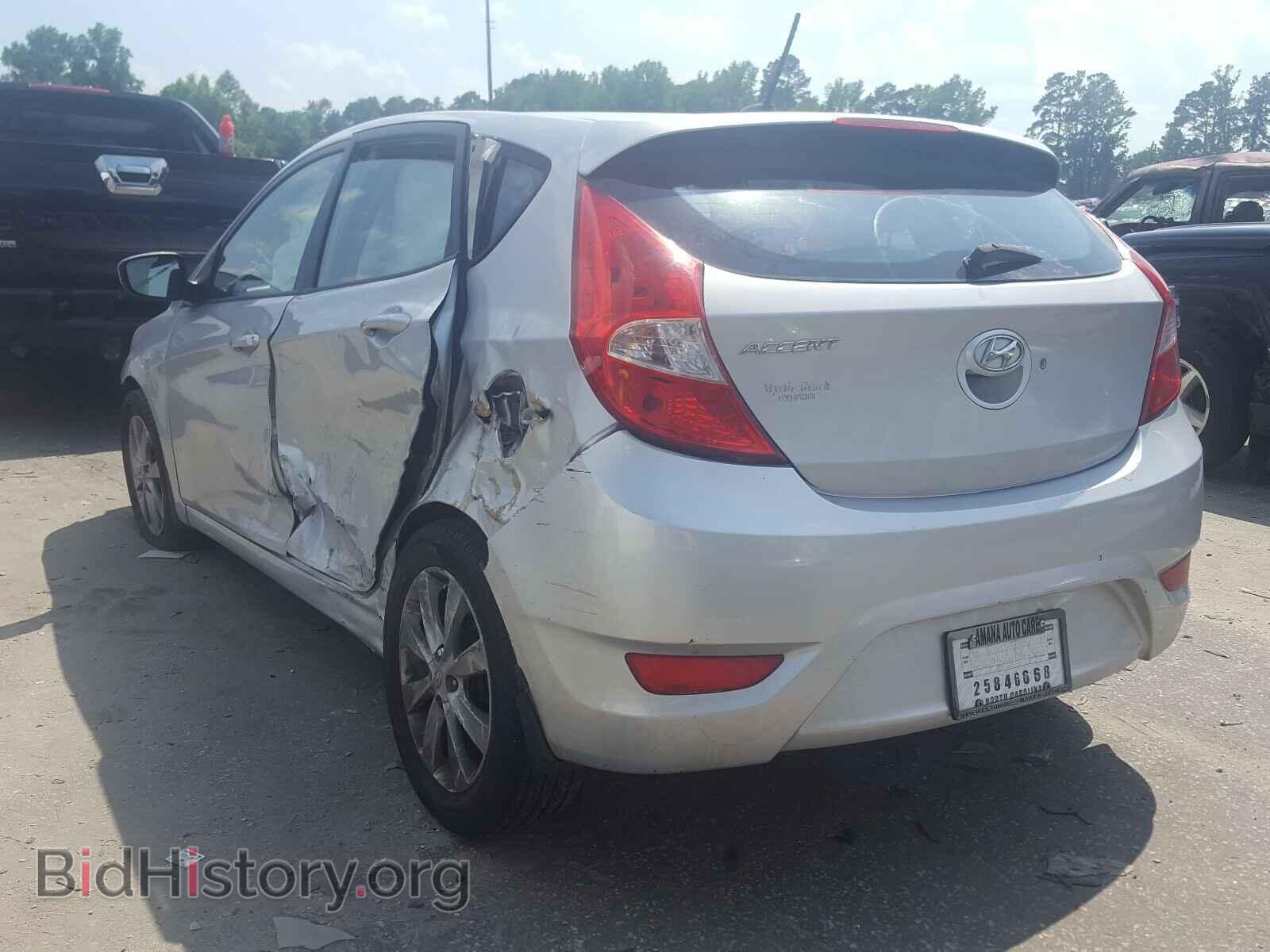 2012 HYUNDAI ACCENT - VIN: KMHCU5AE8CU043194 - Фото 3