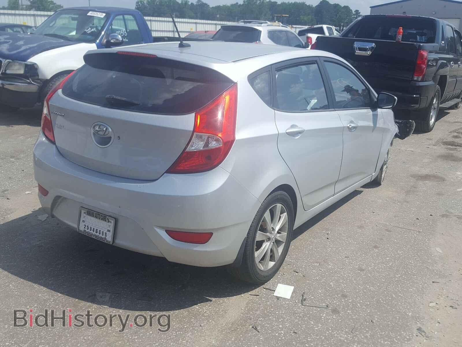2012 HYUNDAI ACCENT - VIN: KMHCU5AE8CU043194 - Фото 4