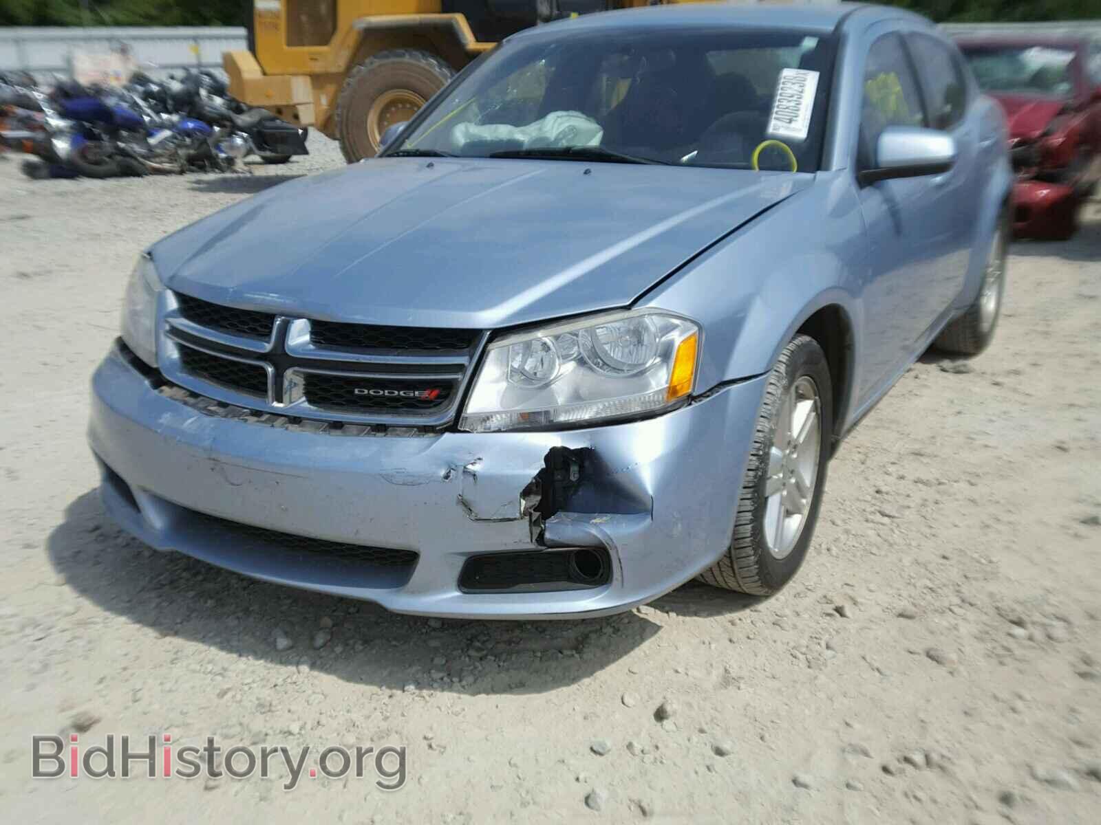 2013 DODGE AVENGER - VIN: 1C3CDZCB8DN661968 - Фото 2