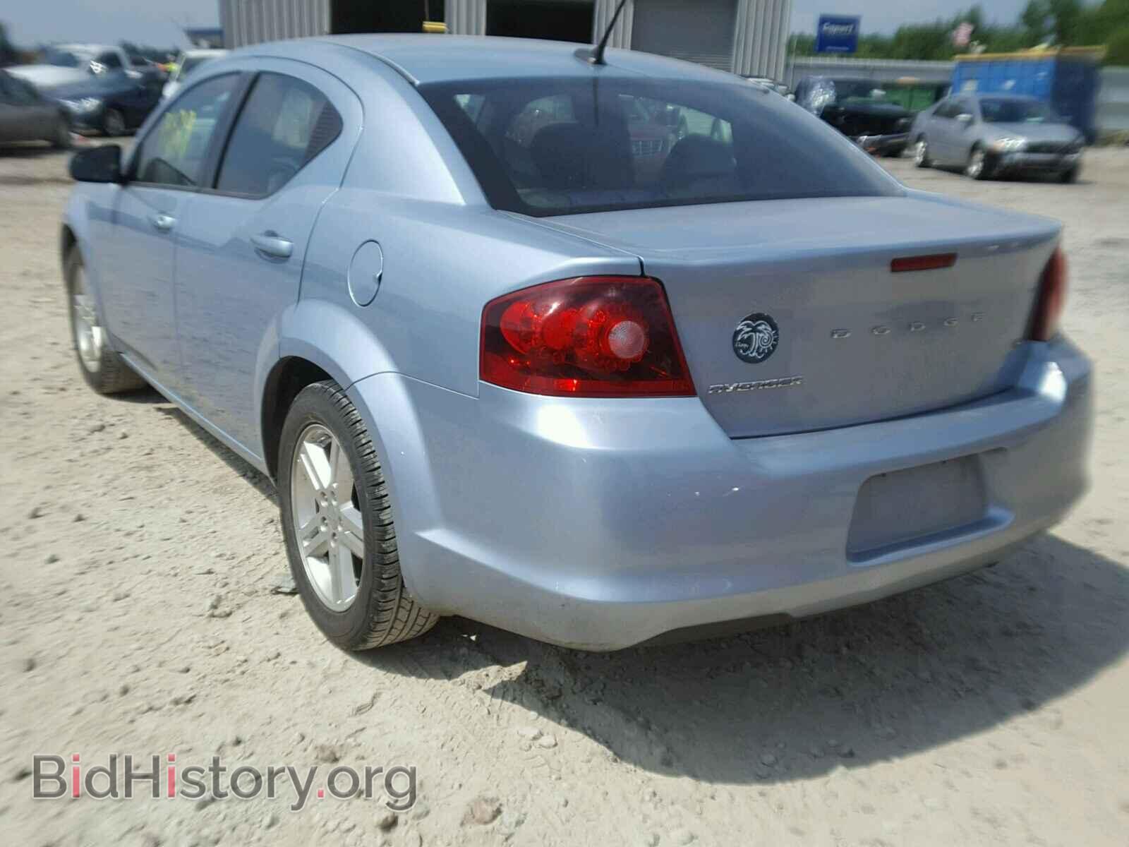 2013 DODGE AVENGER - VIN: 1C3CDZCB8DN661968 - Фото 3