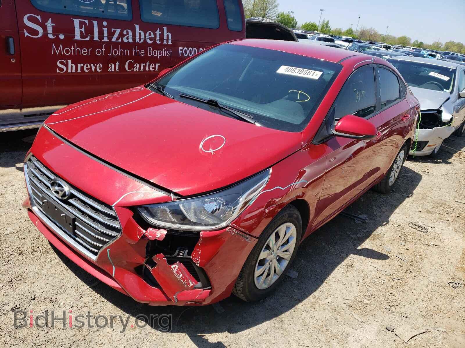 2019 HYUNDAI ACCENT - VIN: 3KPC24A32KE070004 - Фото 2