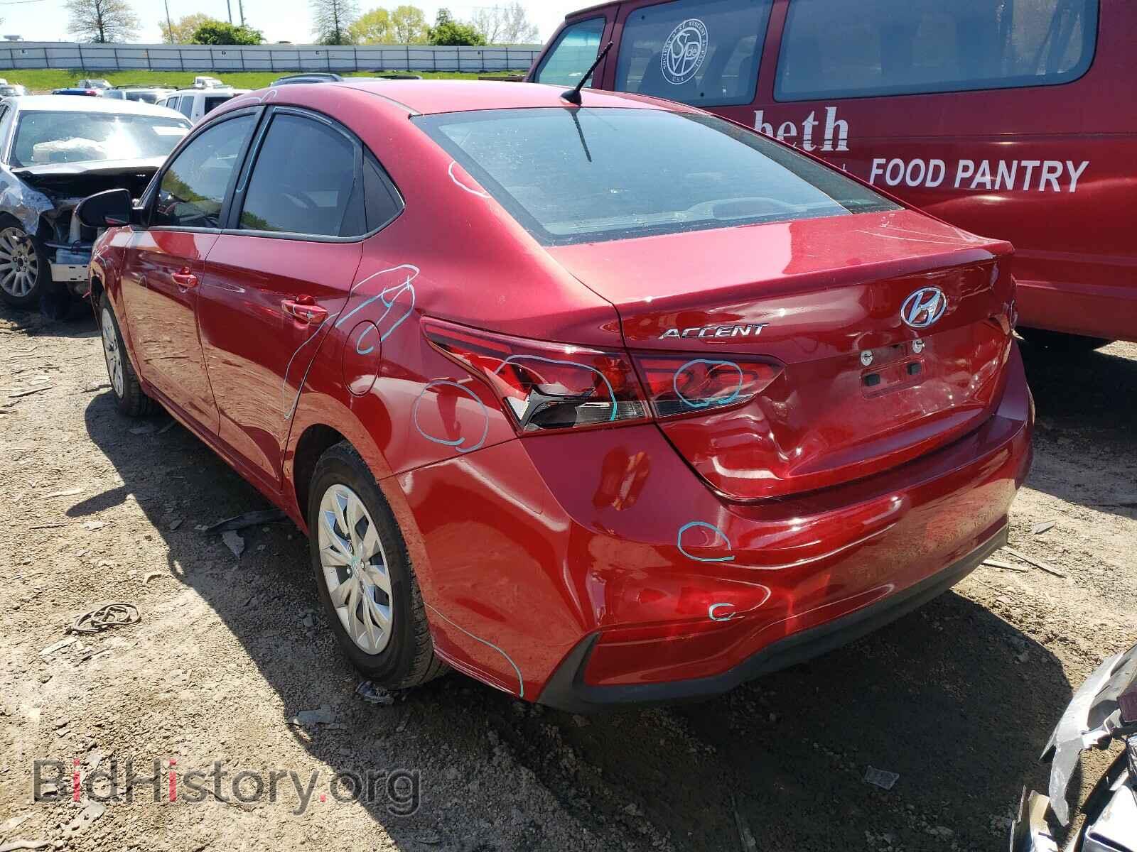 2019 HYUNDAI ACCENT - VIN: 3KPC24A32KE070004 - Фото 3