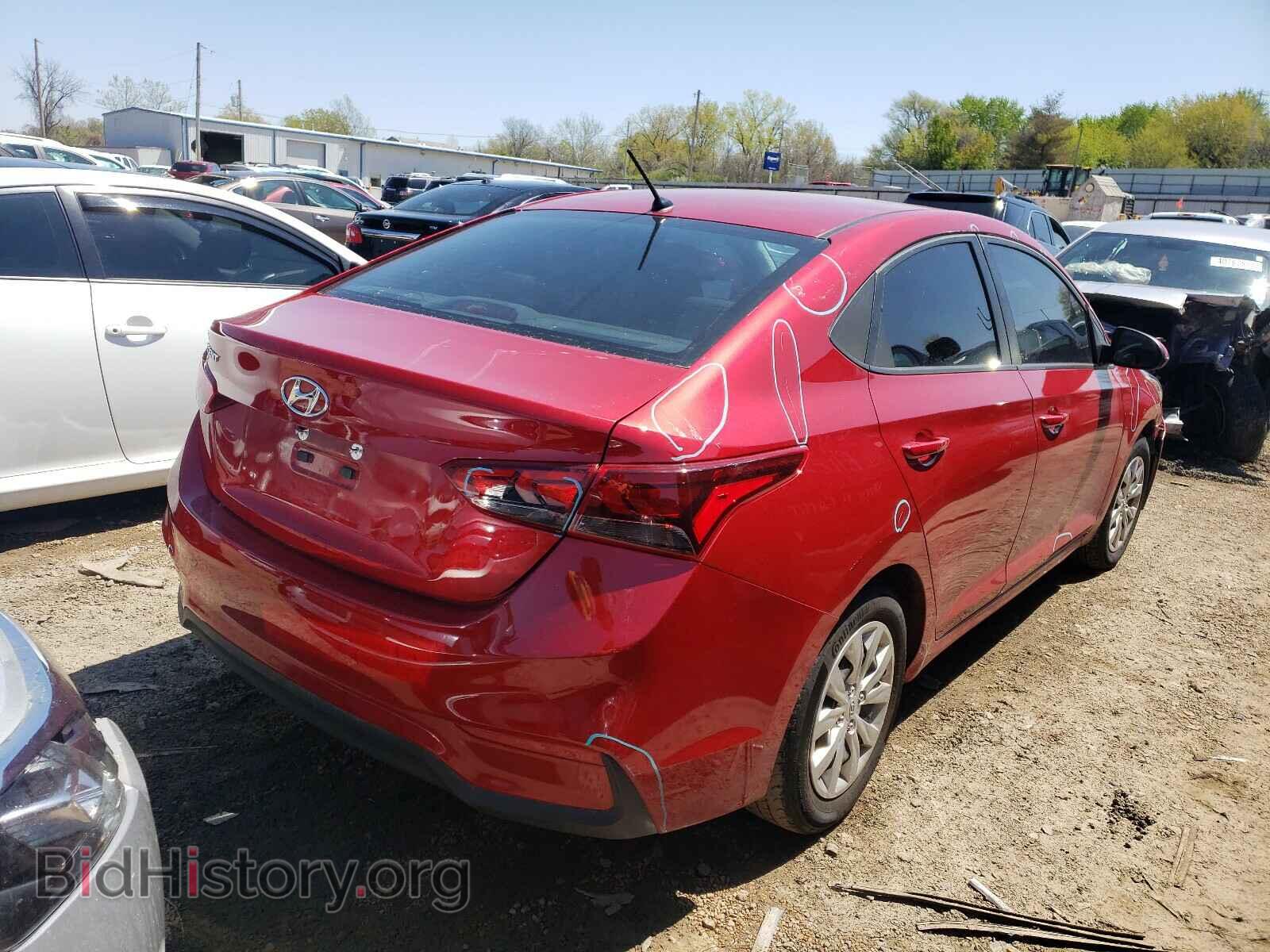 2019 HYUNDAI ACCENT - VIN: 3KPC24A32KE070004 - Фото 4