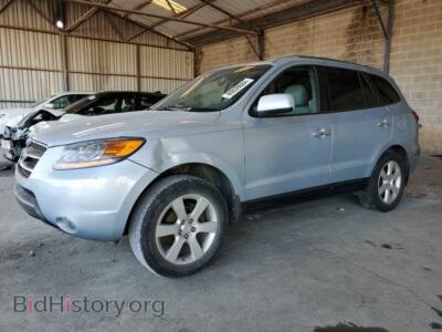 2007 Hyundai SANTA FE SE, синий — VIN 5NMSH13EX7H124804, Copart