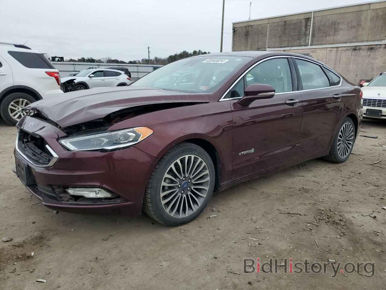 Photo 3FA6P0RU6HR148702 - FORD FUSION 2017