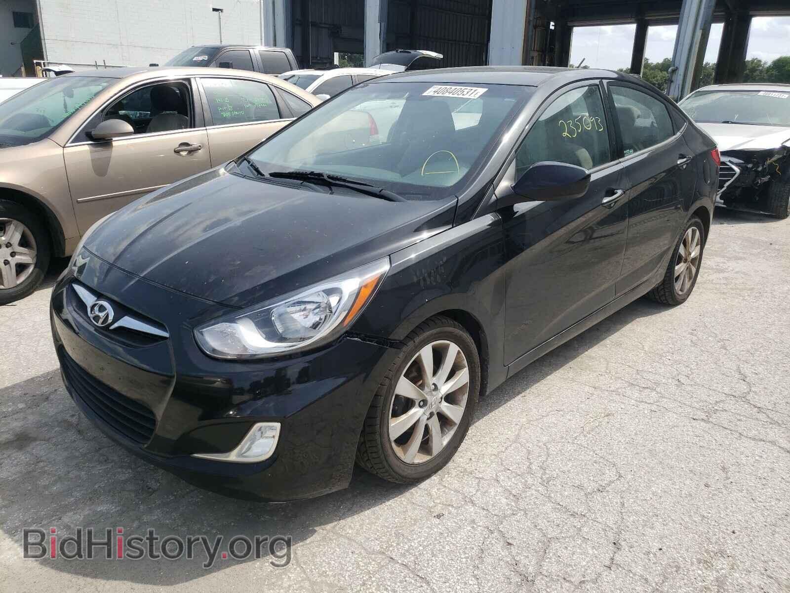 2012 HYUNDAI ACCENT - VIN: KMHCU4AE5CU142517 - Фото 2