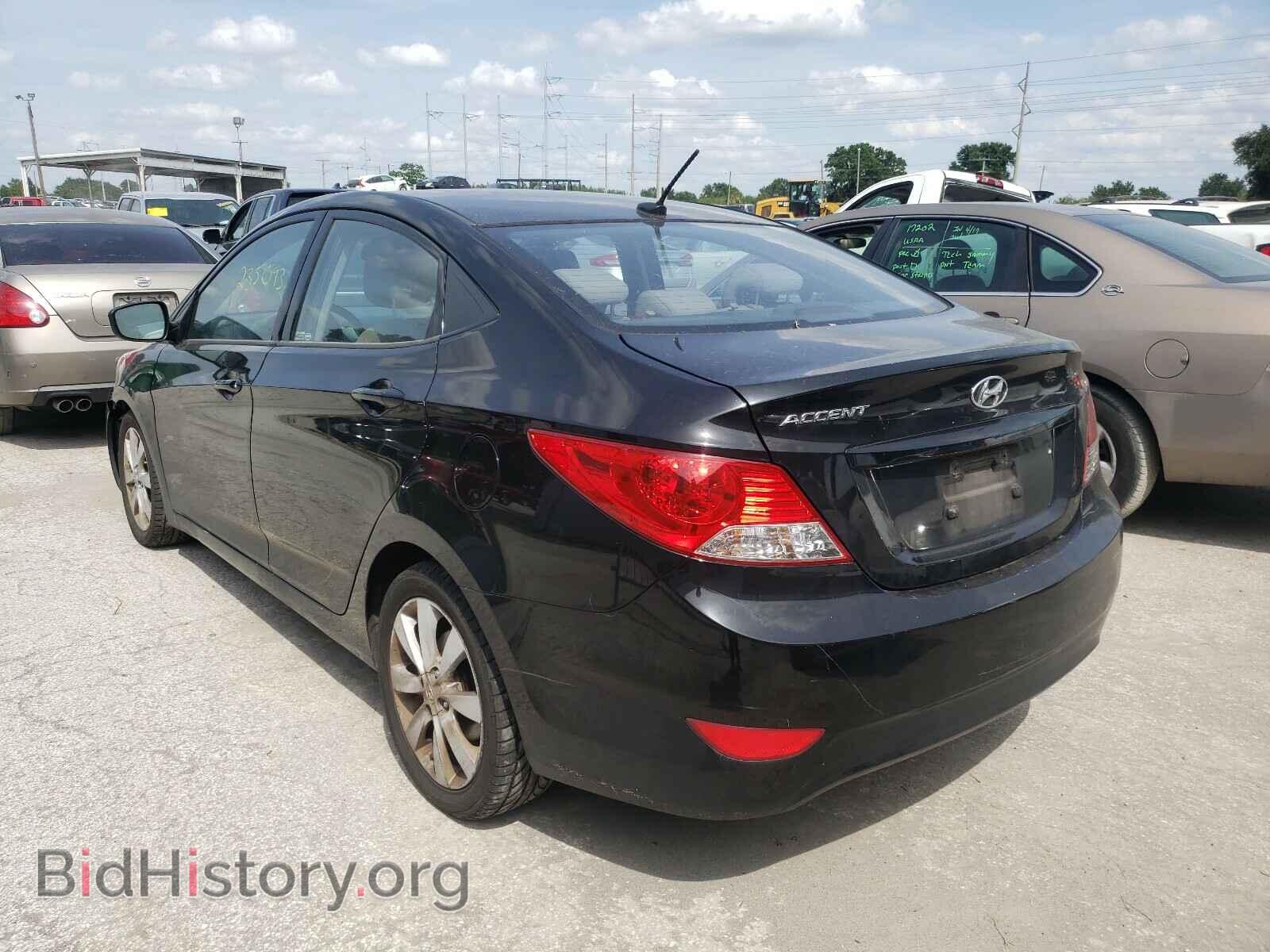 2012 HYUNDAI ACCENT - VIN: KMHCU4AE5CU142517 - Фото 3