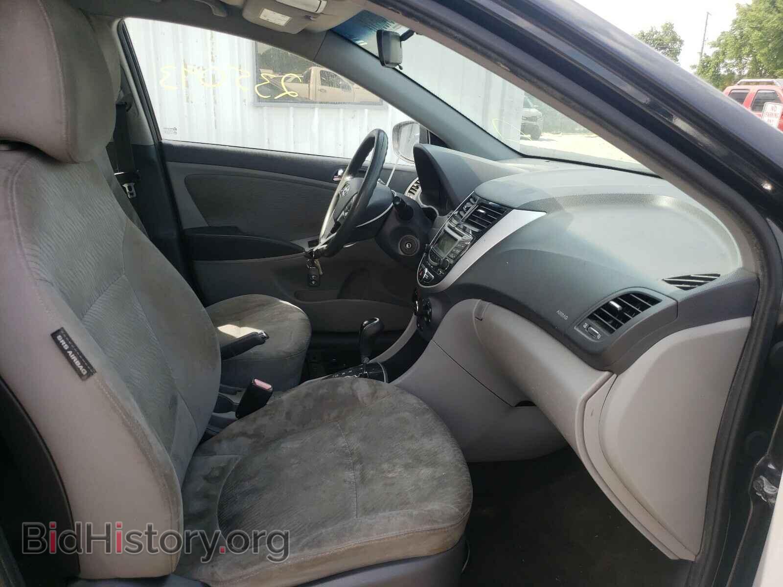 2012 HYUNDAI ACCENT - VIN: KMHCU4AE5CU142517 - Фото 5