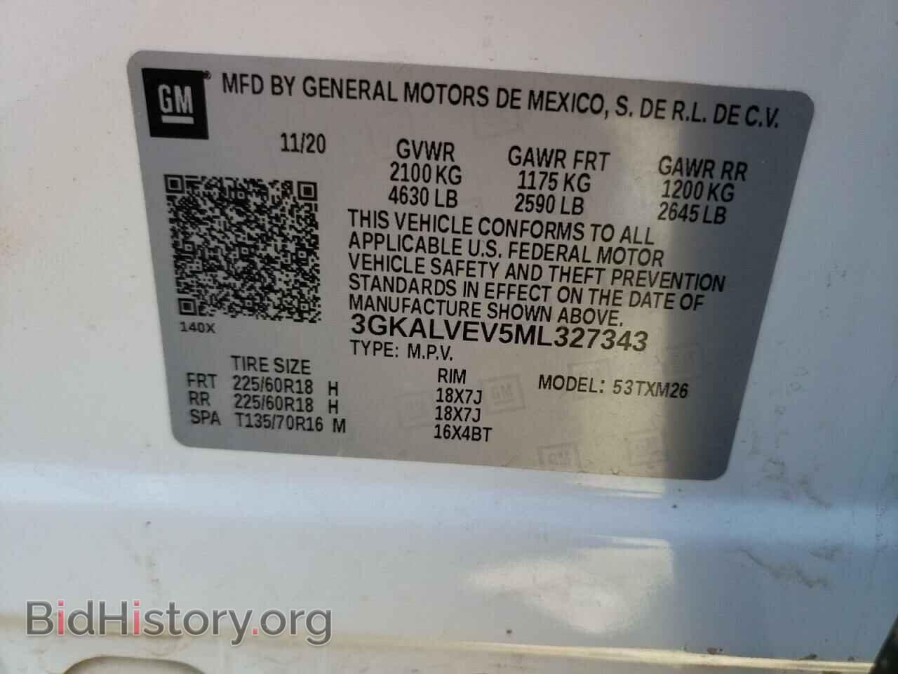2021 GMC TERRAIN - VIN: 3GKALVEV5ML327343 - Фото 12