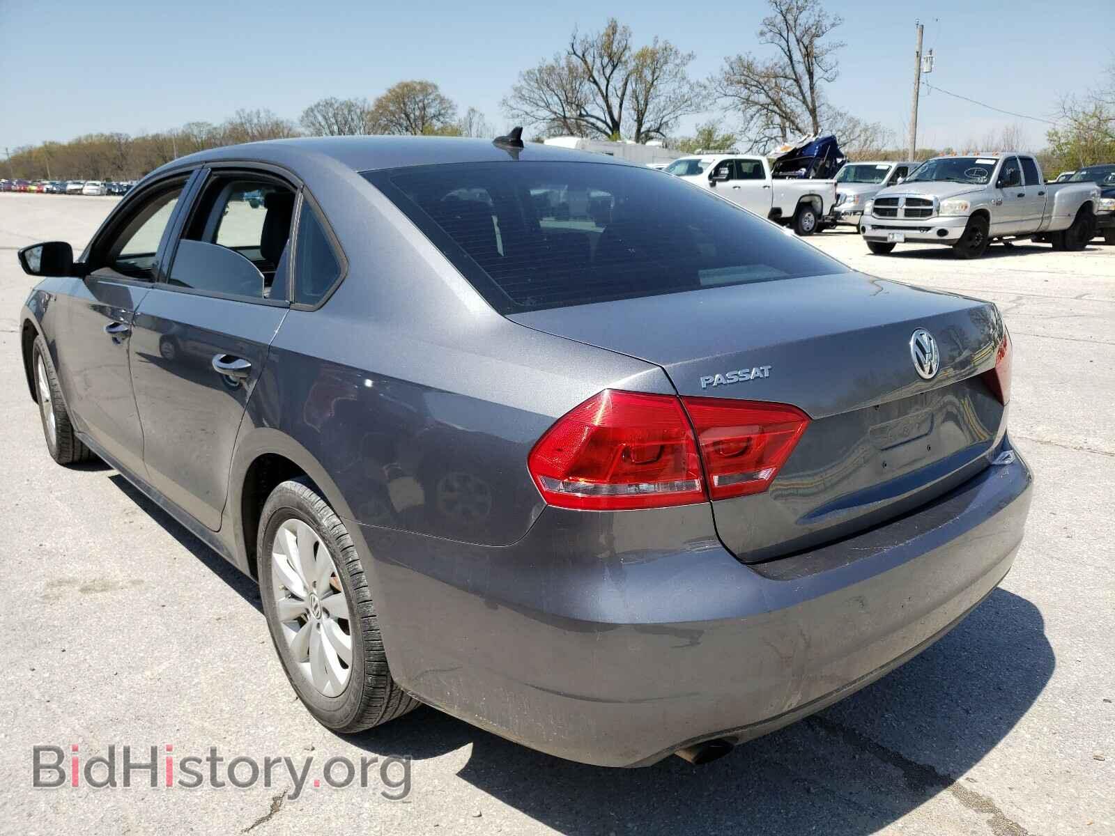 2014 VOLKSWAGEN PASSAT - VIN: 1VWAT7A36EC070702 - Фото 3