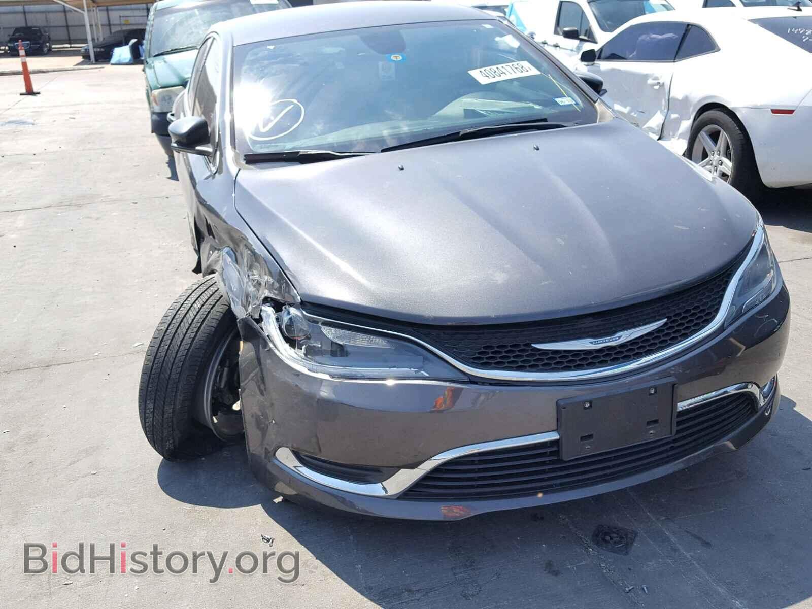 Фотография 1C3CCCAB0GN124079 - CHRYSLER 200 2016