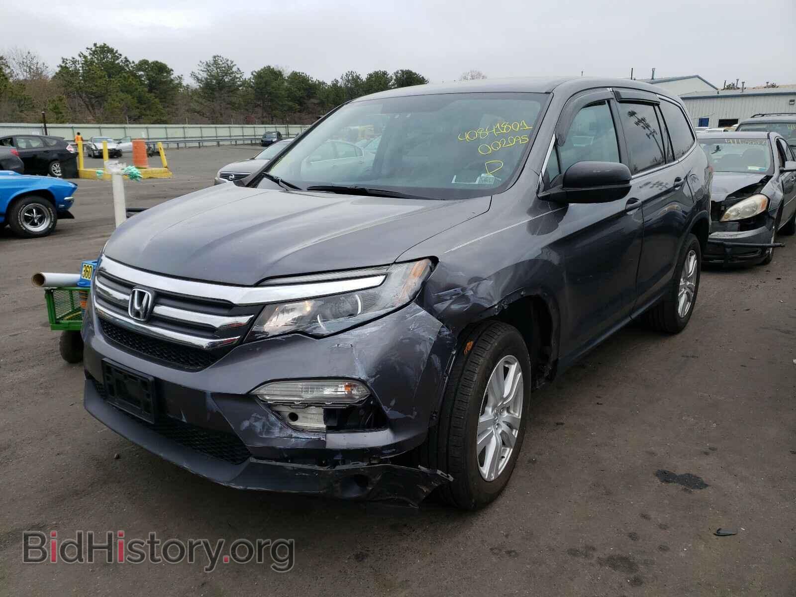 2017 HONDA PILOT - VIN: 5FNYF6H13HB002095 - Фото 2