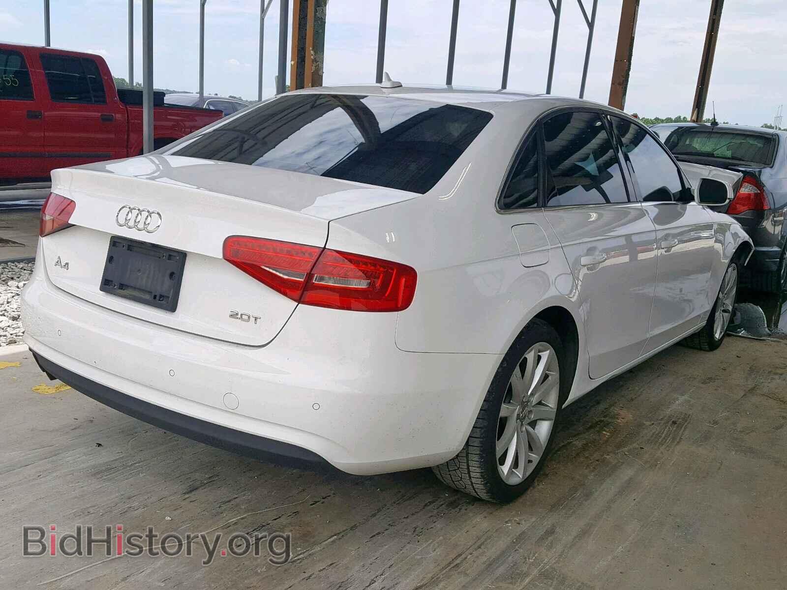 2013 AUDI A4 - VIN: WAUEFAFL7DA065176 - Фото 4