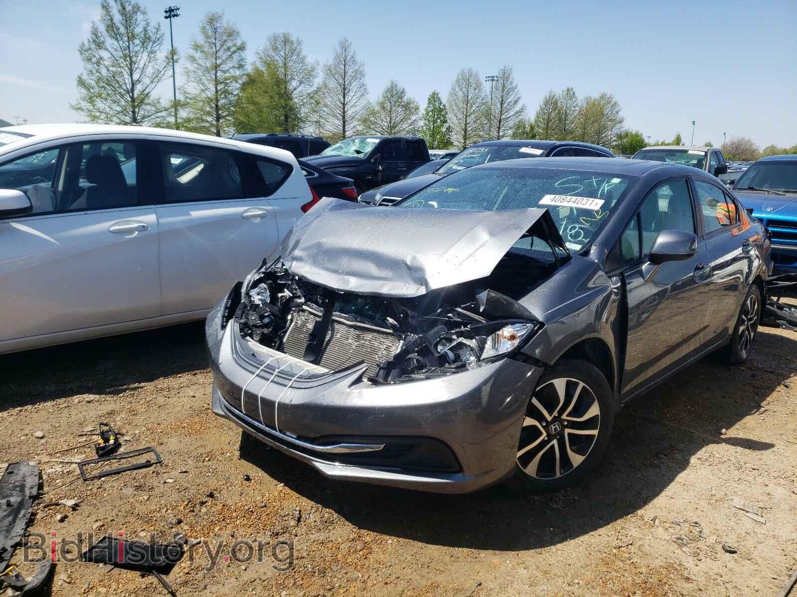 2013 HONDA CIVIC - VIN: 19XFB2F83DE053916 - Фото 2